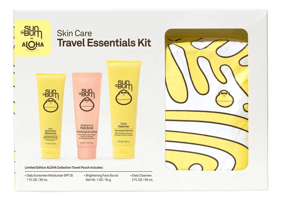 Sun Bum Kit de Viagem para Cuidados com a Pele