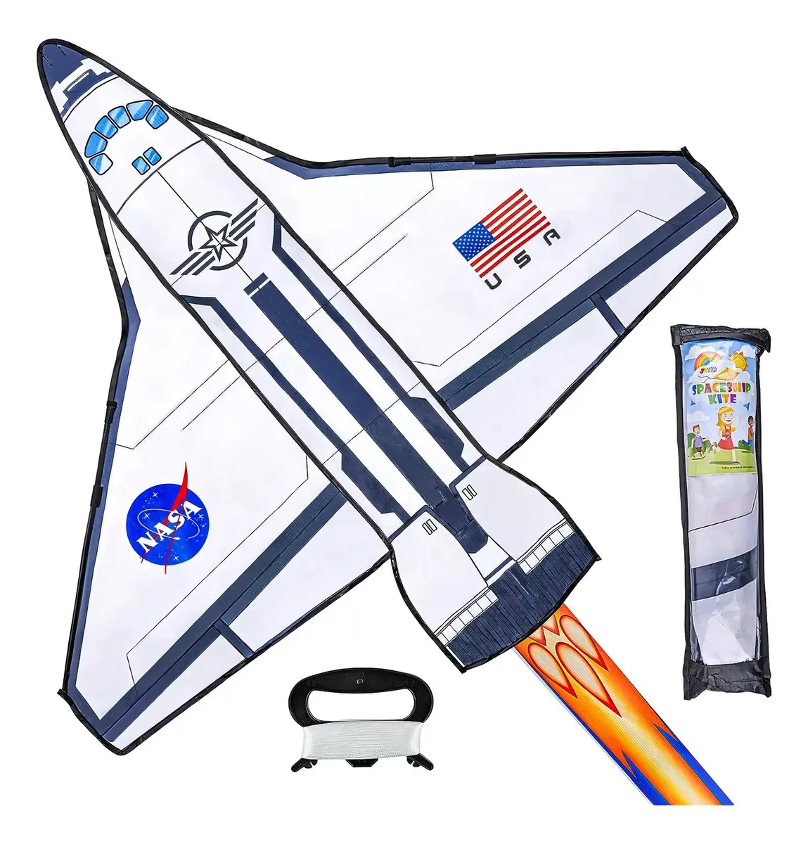 Design clássico de nave espacial robusta Papalote Joyin