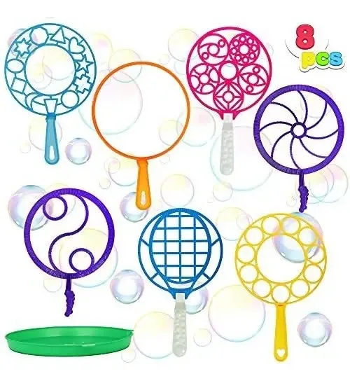 Conjunto de 8 varinhas de bolhas gigantes Joyin Bubblers