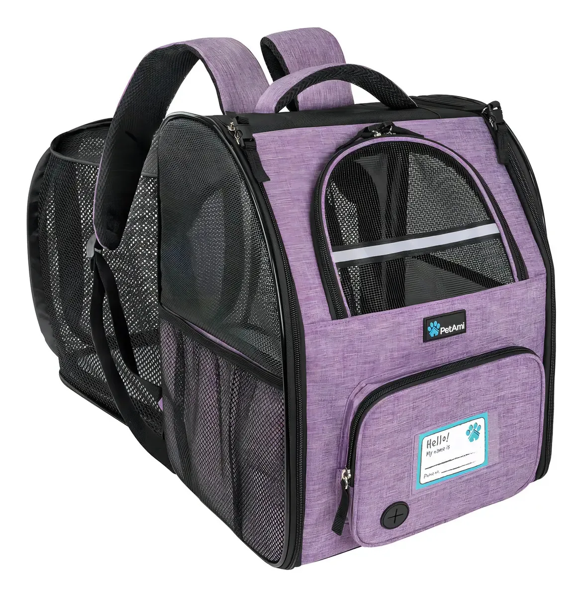 Mochila Petami Carrier para cães e gatos, mochila E