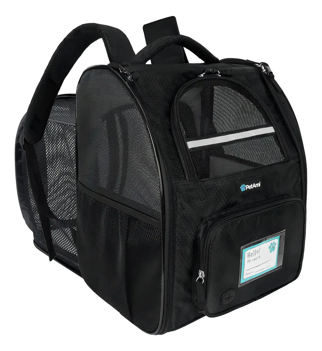 Mochila Petami Carrier para cães e gatos, mochila E