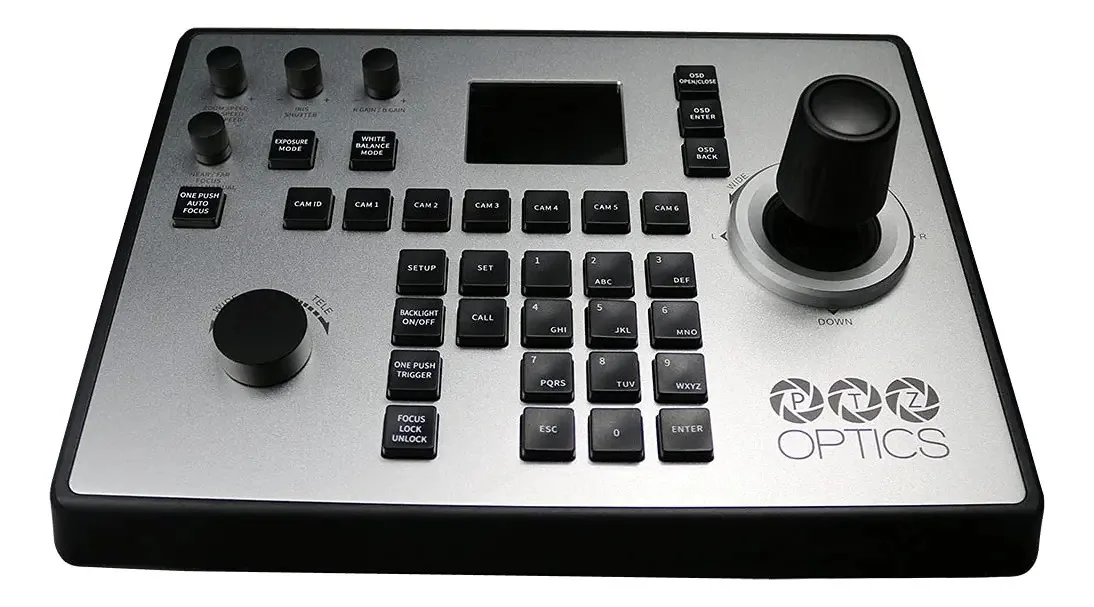 Ptzoptics 4ª Geração de Controladores IP/Serial com Joystick para Câmeras PTZ