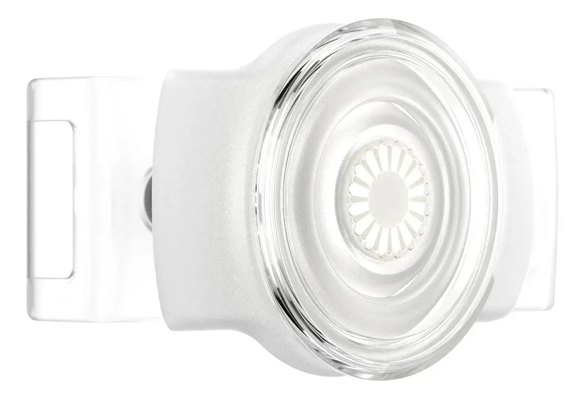 Suporte Deslizante Para Telefone Popsockets Para Telefones E Capas, Suporte Deslizante Para Telefone Com Suporte Expansível, Bordas Quadradas, Branco E Transparente