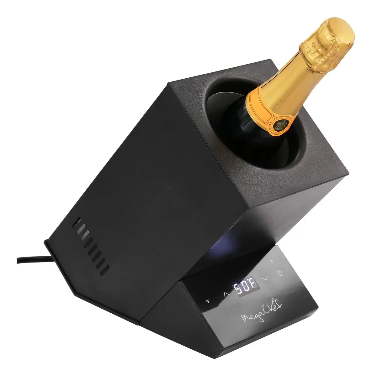 Refrigerador de vinho elétrico Megachef, garrafa única, cola