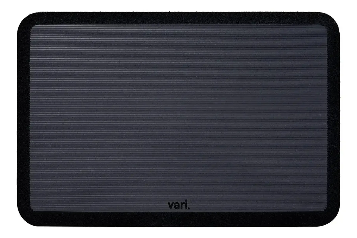 Vari - Tapete de Pé de 34 x 22 Polegadas (varidesk) - Antifadiga Antiderrapante para Computador de Pé, Almofadado para Maior Conforto, Tapete Interno para Casa, Escritório ou Cozinha, Cor