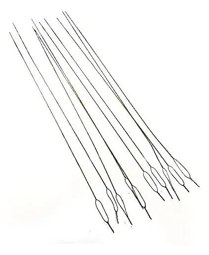 Pacote Cutex com 12 cabos para rosquear e enrolar. Cor Prata