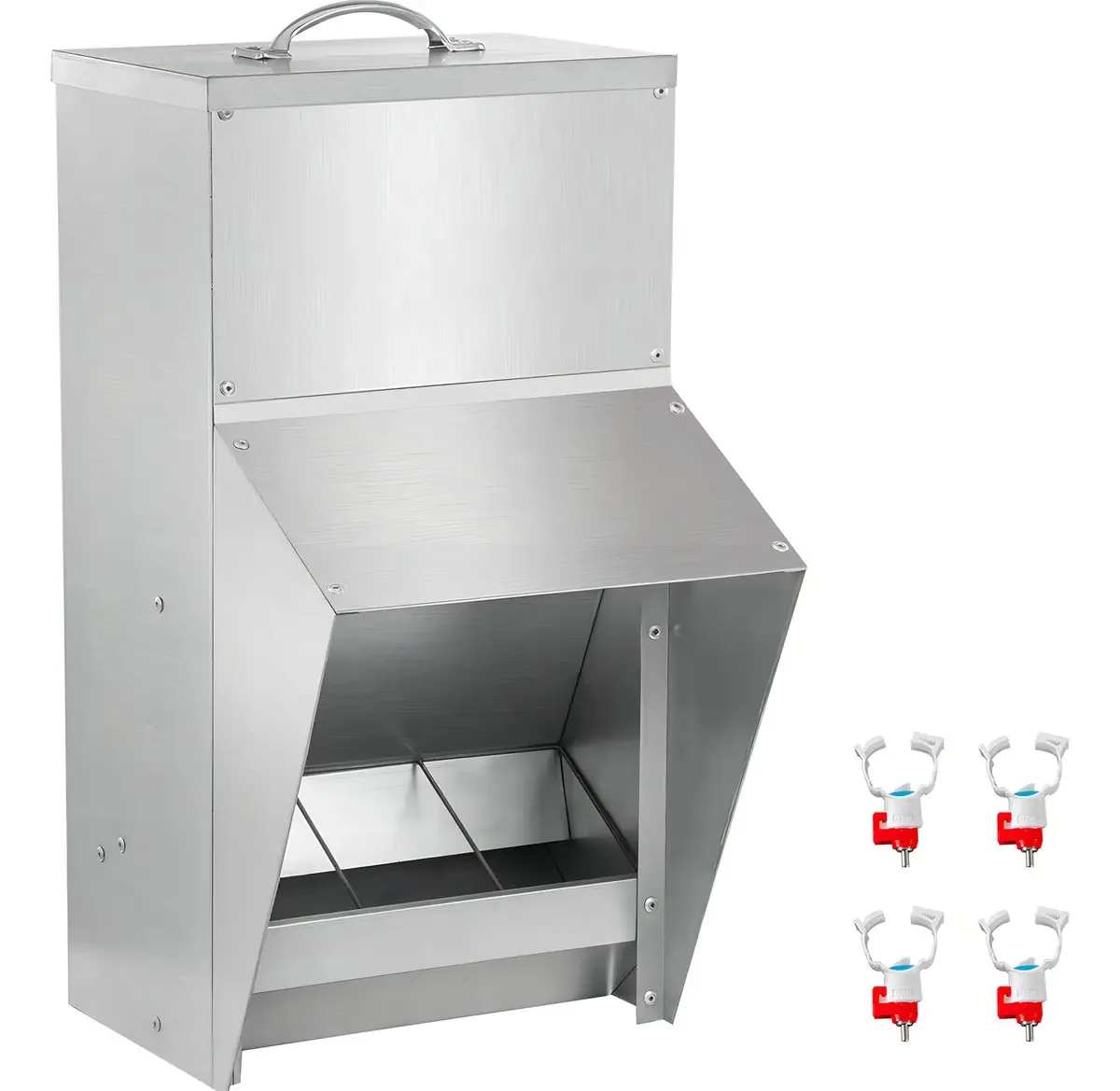 Alimentador galvanizado para aves Vevor 11,5 libras