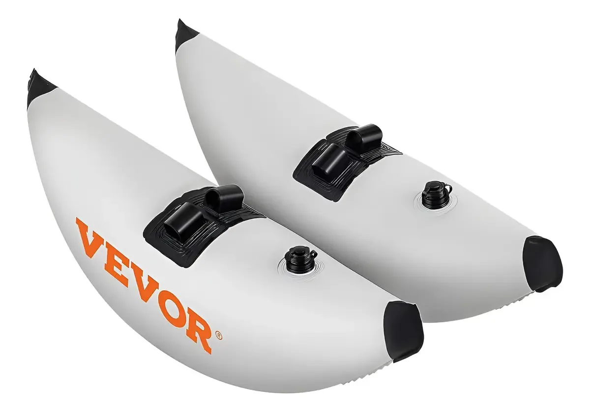 Estabilizadores de caiaque Vevor, 2, flutuador inflável. Cor: branco