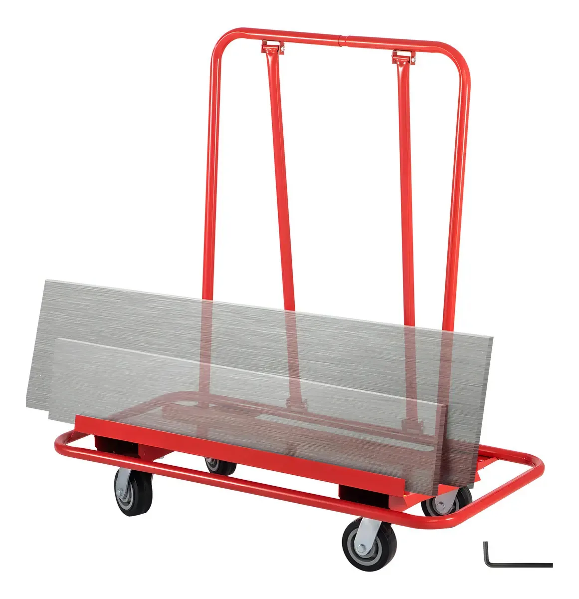 Caminhão Vevor Carrier Caminhão de carga vermelho de 2200 libras
