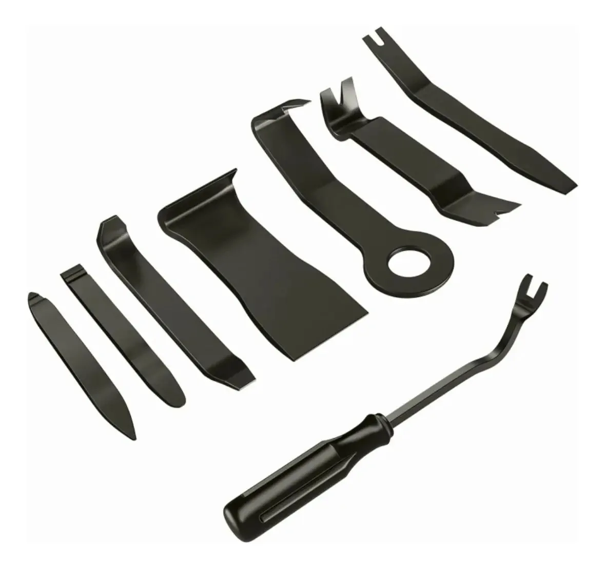 Conjunto Gooacc de 8 ferramentas de remoção de arranhões - preto