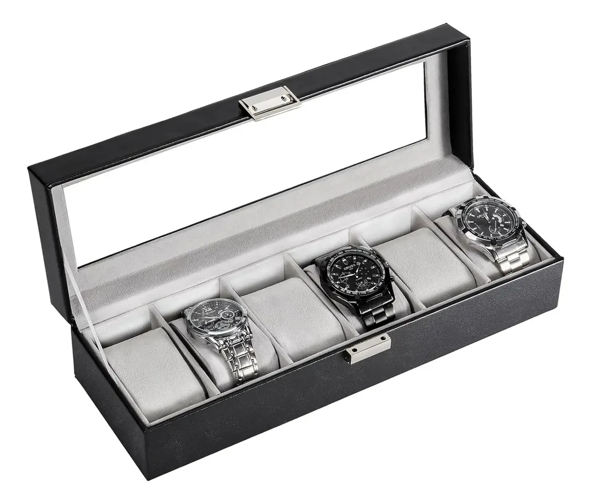 Estojo de relógio masculino Procase, estojo de relógio masculino