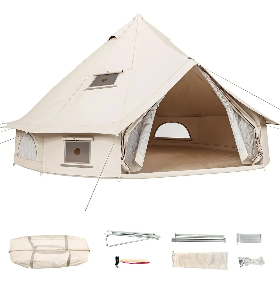 Tenda de camisetas cremosas Yitahome Mayihozu3v