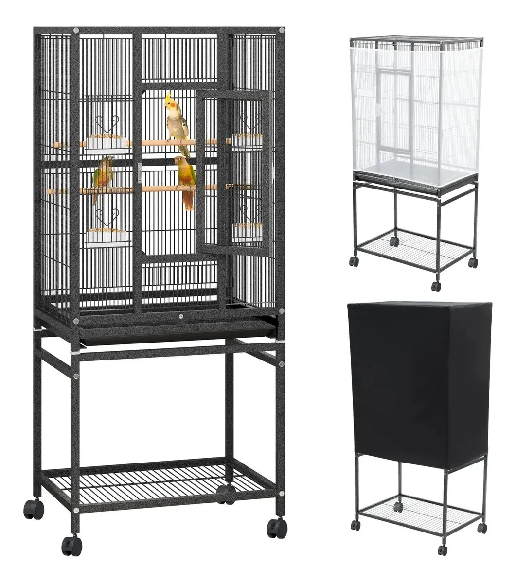 Yitahome MAYIH0008771MA gaiola para pássaros cor preta