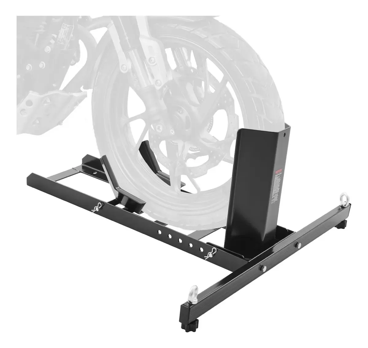 Coluna de montagem em motocicleta Vevor, tipo 15 kg, cor ajustável, preta