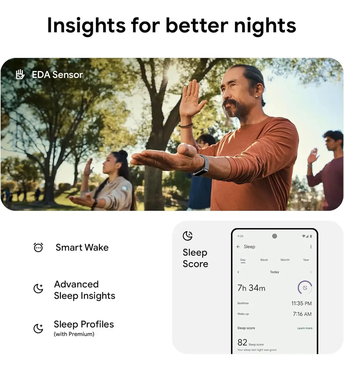 Monitor De Atividade Fitbit Charge 6, Monitoramento Da Frequência Cardíaca, Bateria De 7 Dias, Aplicativos Google, Mapas E Portfólios, Informações Abrangentes De Saúde, Análises De Sono E...