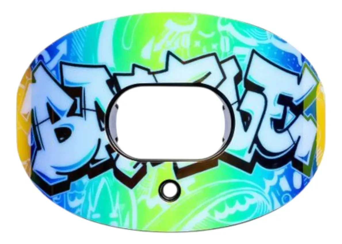 Bandeira iridescente de futebol americano Bucal Battle Tochito