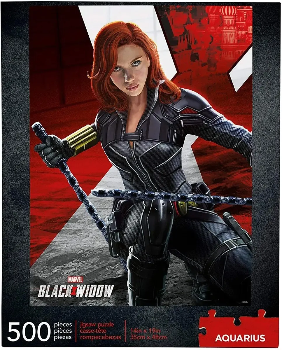 Quebra-cabeça Black Widow de 500 peças para Aquário