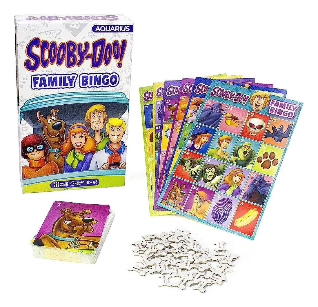 Aquarius - Jogo de Bingo Familiar Scooby-Doo