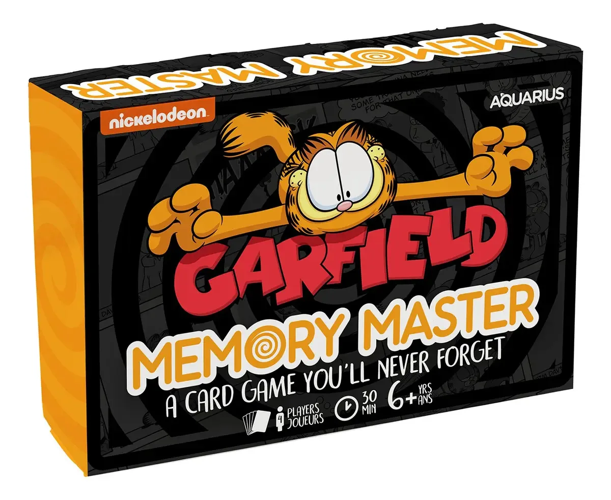 Jogo de cartas de memória Garfield Aquarius