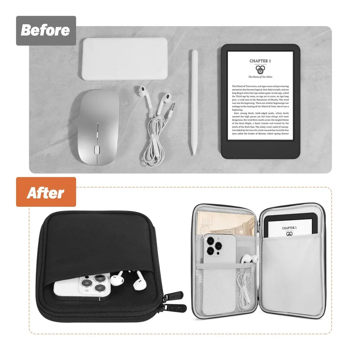 E-Reader Moko Unknown modelo preto