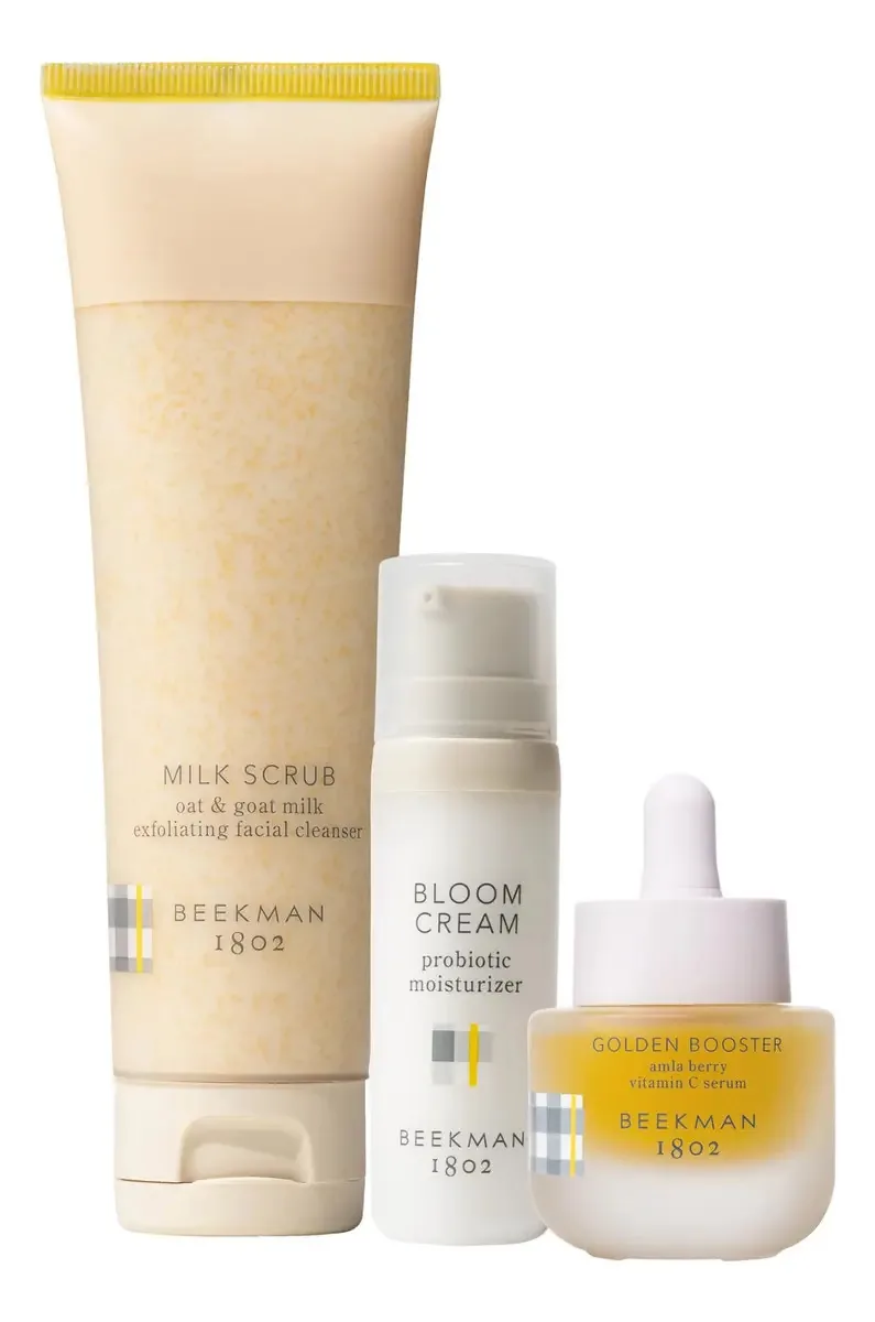 Beekman Brighter Days - Kit de Rotina de Cuidados com a Pele