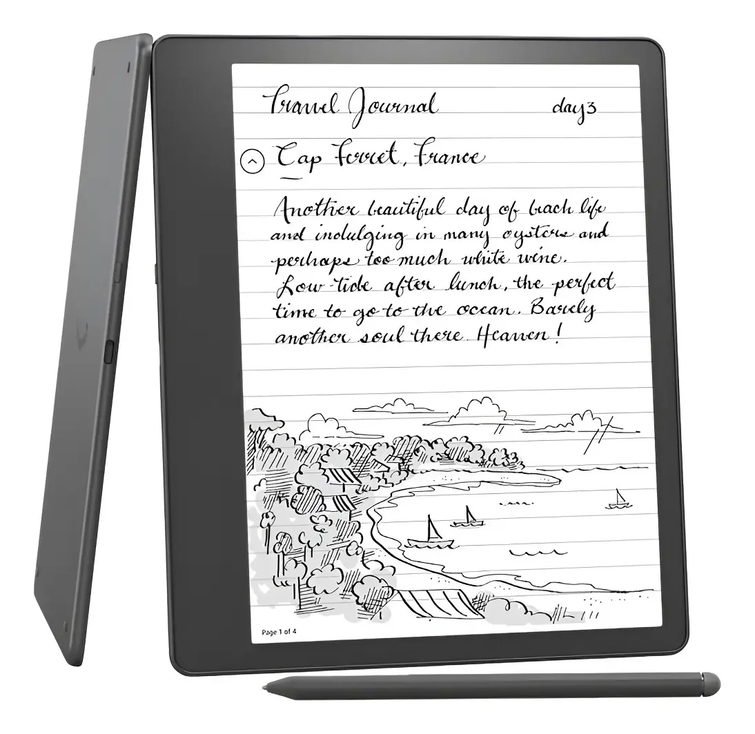 Kindle Scribe 16 GB e 10,2 polegadas com caneta premium