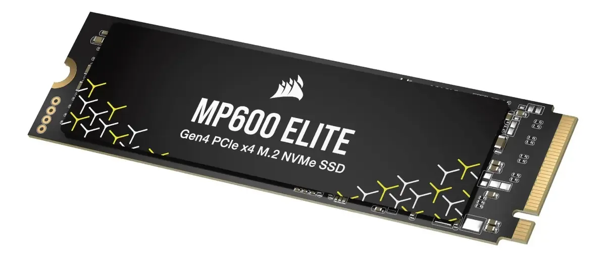 Disco SSD Corsair Mp600 Elite 4TB M.2 Pcie Gen4 para PC e PC preto