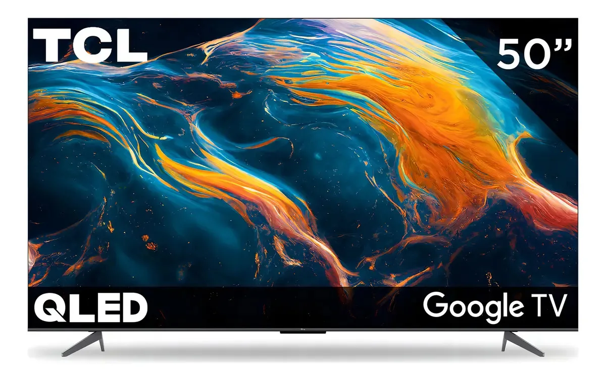 Ecrã Smart Tv 50" Tcl 50q650g Google Tv Qled