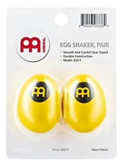 Efeito agitador de pares de ovos amarelos Meinl Es2