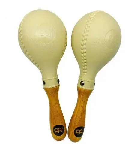 Meinl PM2-BG Maracas ergonômico com alça de plástico de madeira