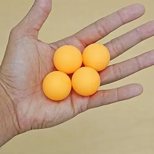 Bolas de miniping pong, tênis de mesa ou beer pong de 1,25 polegadas Fairly Odd Novelties, divertido jogo de arte e artesanato em laranja, pacote com 144
