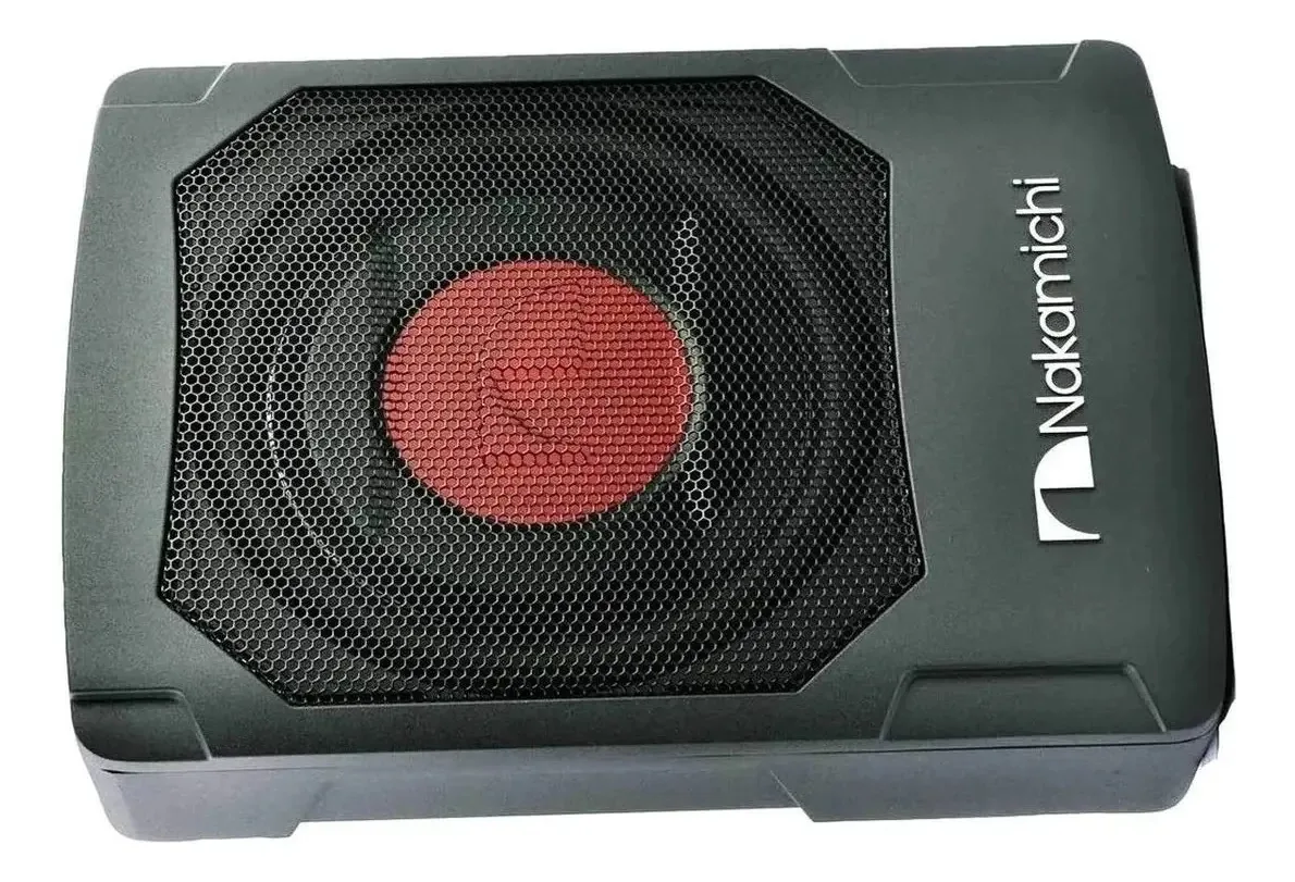 Subwoofer Amplificado Nakamichi 10 Polegadas Slim Nbf10.0a