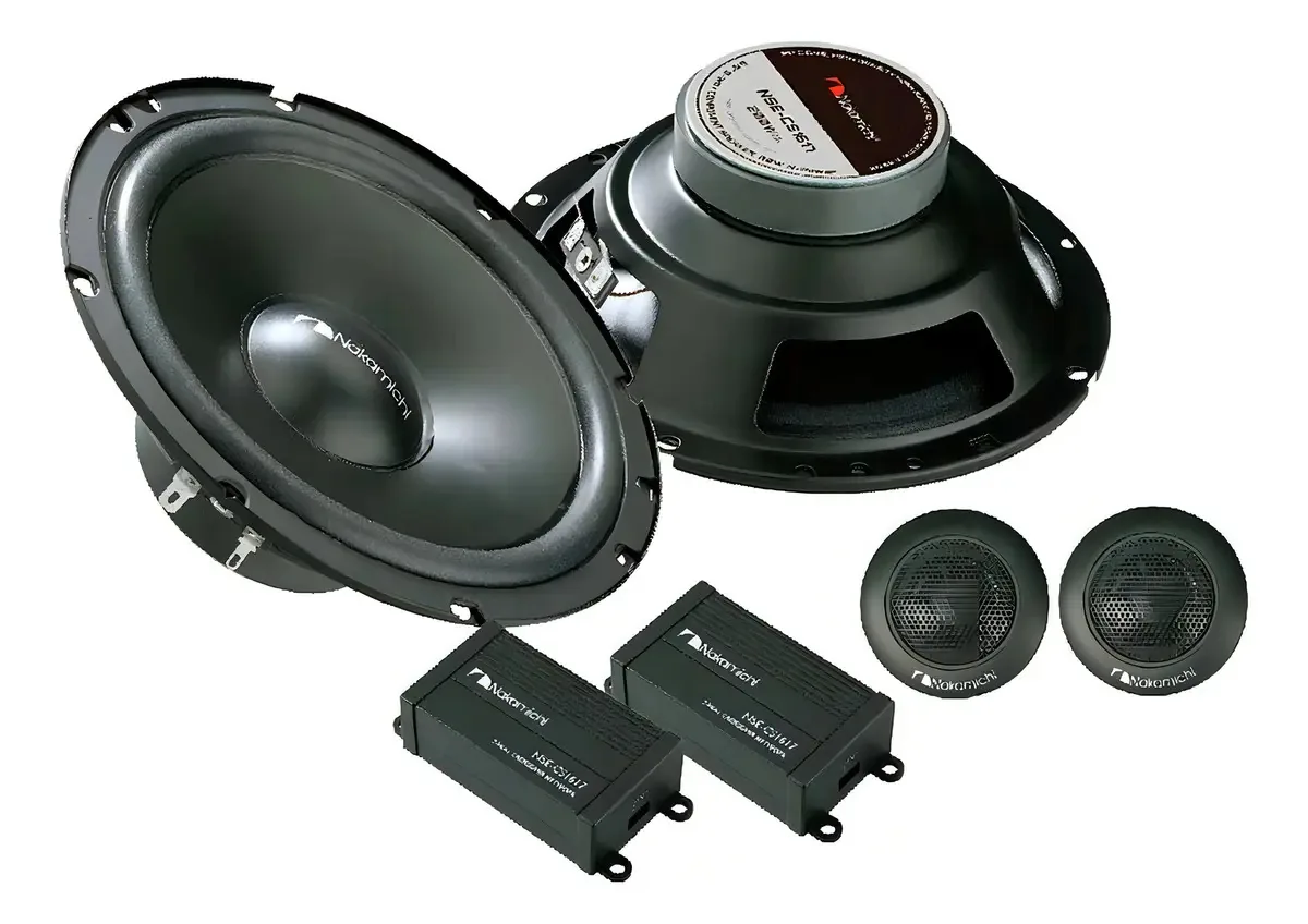 Conjunto médio de crossover bidirecional Nakamichi Nsecs1617 65 de 200 watts