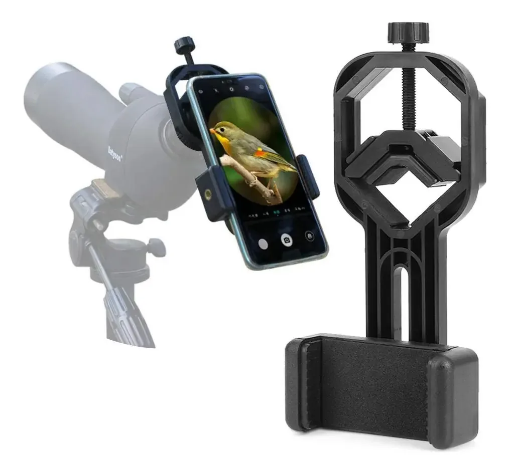 Suporte de adaptador de telefone para telescópio Hilitand