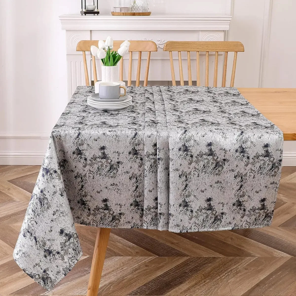 Toalhas de mesa de poliéster Majestic Giftware para mesas elegantes