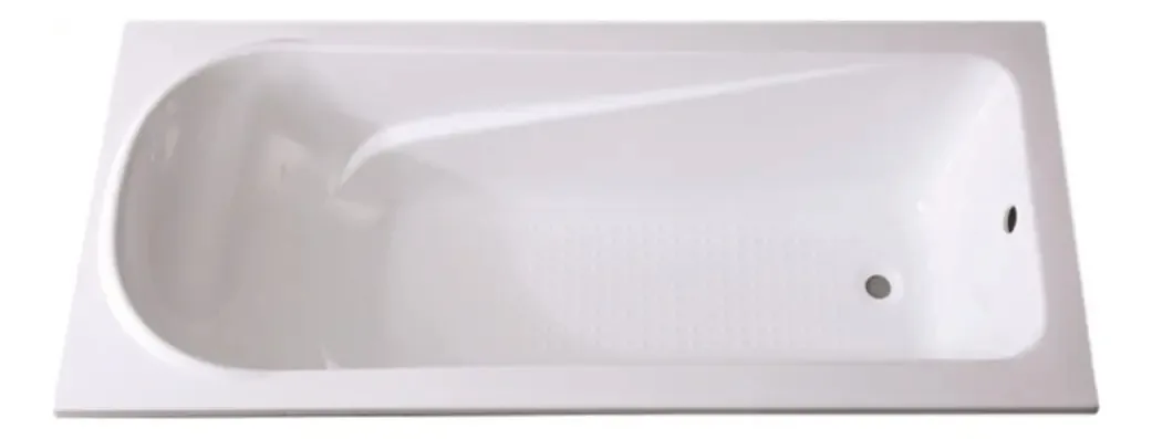 Banheira acrílica branca Aqualia 140x70x39 Cor branca