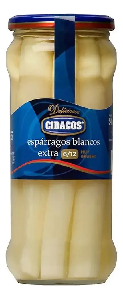 Aspargos Brancos Cidacos 540g
