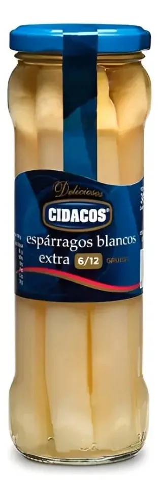 Aspargos Brancos Cidacos 345g