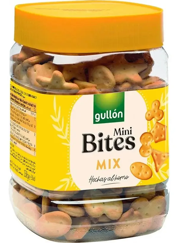 Biscoitos Sortidos Aperitivo Mini Crackers Gullón 350g