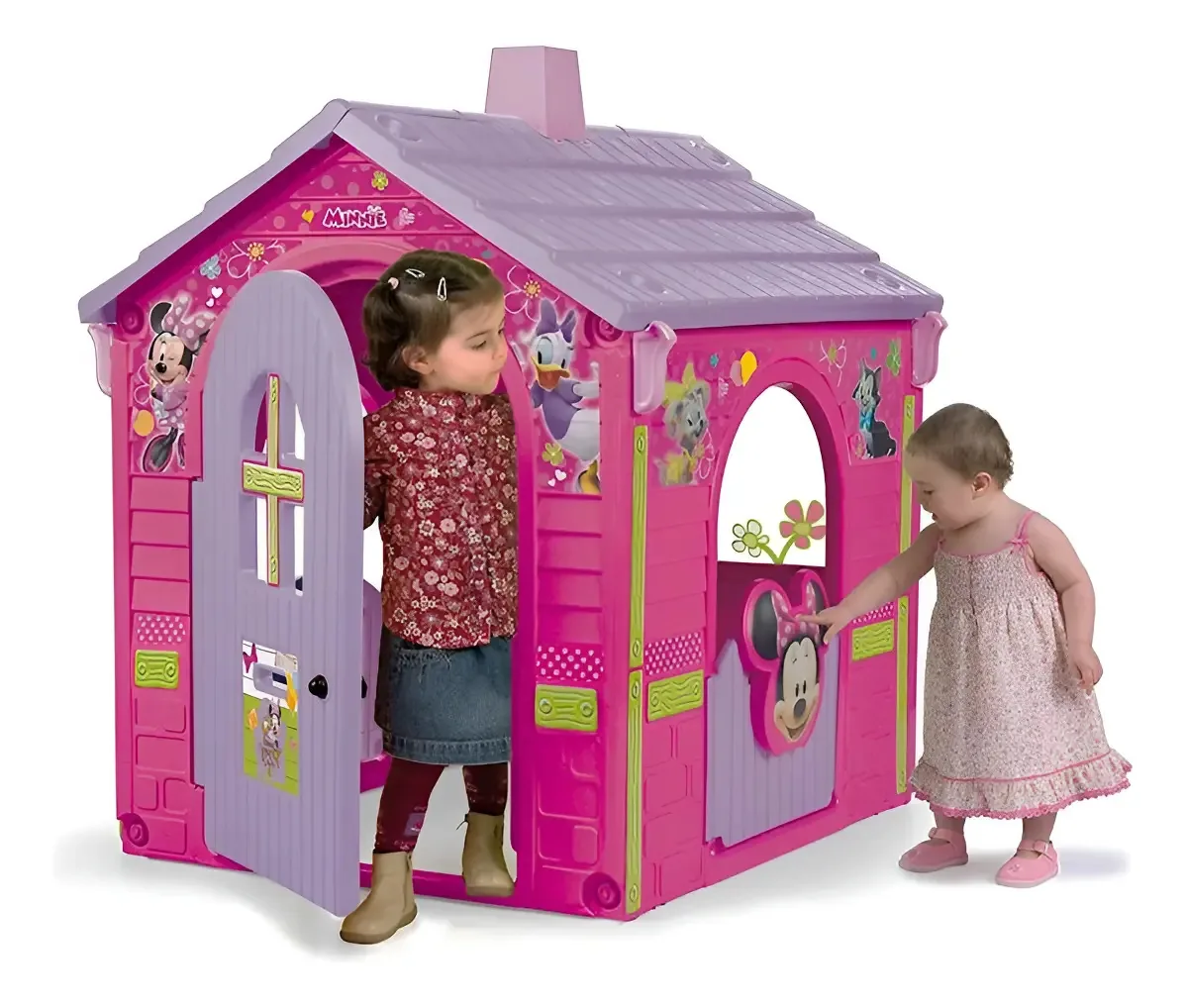 Casa de jogos para exterior/interior Minnie Large 20339 cor rosa