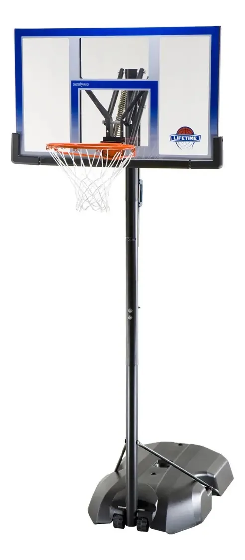 Tabela de Basquete Lifetime Adulto 90000 Policarbonato Aro Retratil