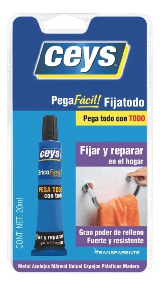 Adesivo Universal Cola Isopor Fixa Azulejos Plástico Gesso