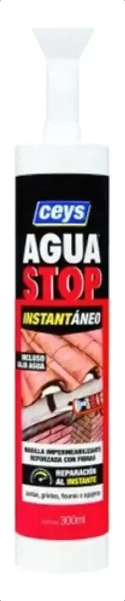 Massa de reparação instantânea Aguastop Imperm. Chaves 300 ml