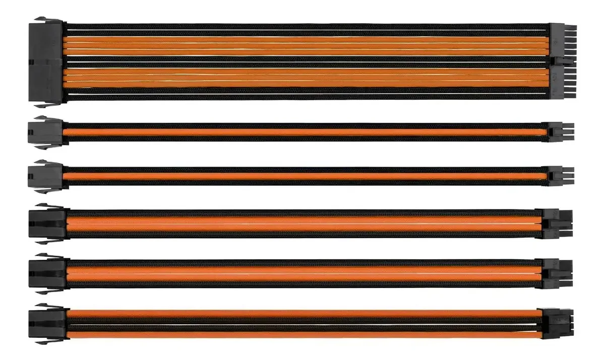 Kit De Cabos De Alimentação Thermaltake Ttmod Sleeve Extensi