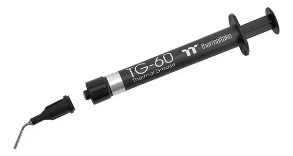 Pasta térmica Thermaltake Tg-60 1 grama Cl-O034-GrosGM-A cor prata