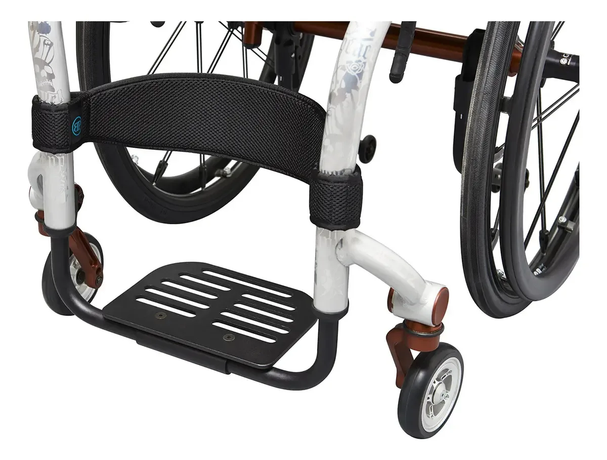 Alça de panturrilha para cadeira de rodas Bodypoint, preta
