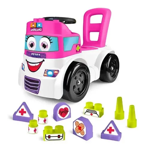 Blocos de ambulâncias Correpasillo Motofeber Pink