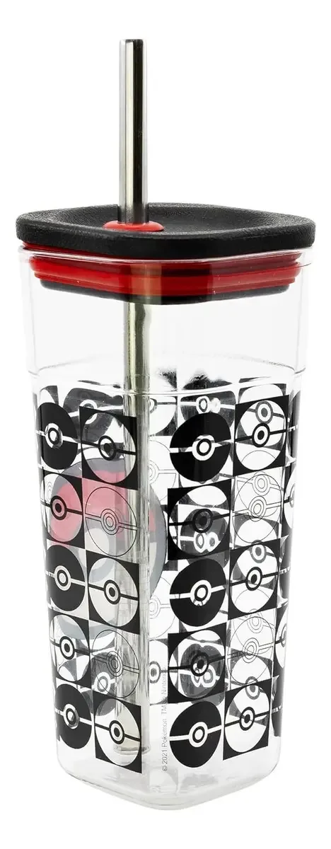 Copo cubo Stor Pokémon de 540mL, cor preta, unidade por unidade