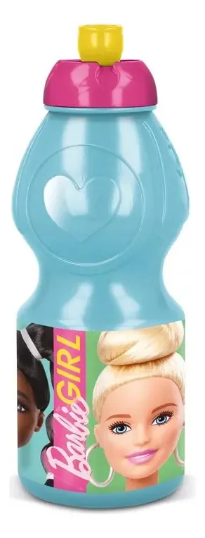 Botella 400ml sport Barbie