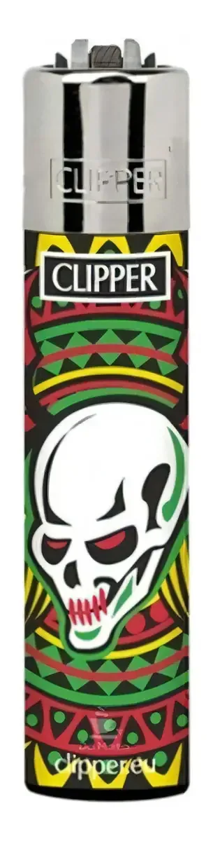 Display De Isqueiro Clipper Skull